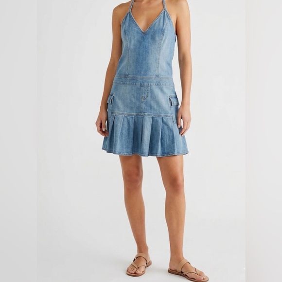 wild fable Dresses & Skirts - Wild Fable Blue Denim Dress S